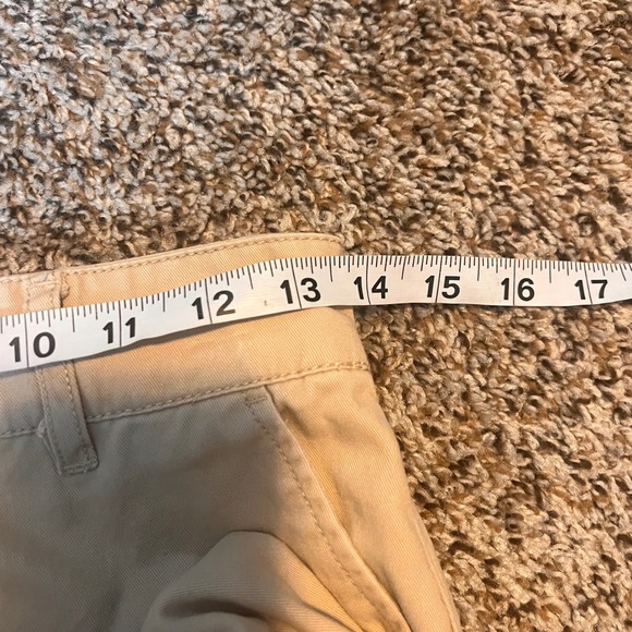 Forever 21 Cargo Pants Womens S Tan Crop Wide Leg Raw Hem Utility - Picture 4 of 7